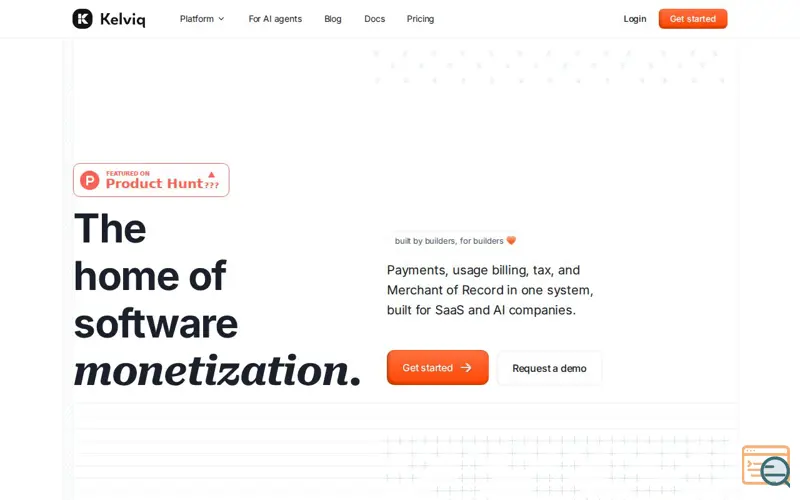 Screenshot of Kelviq