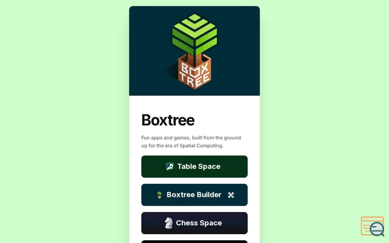 Screenshot of Boxtree, Inc., a launch using HEY Email