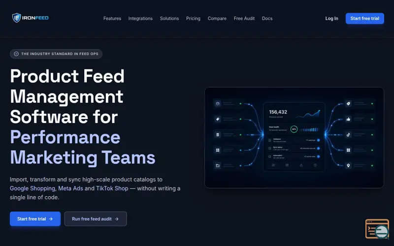 Screenshot of Ironfeed