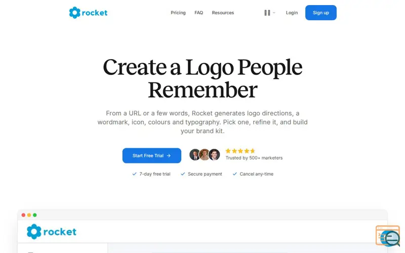 Screenshot of Rocket
