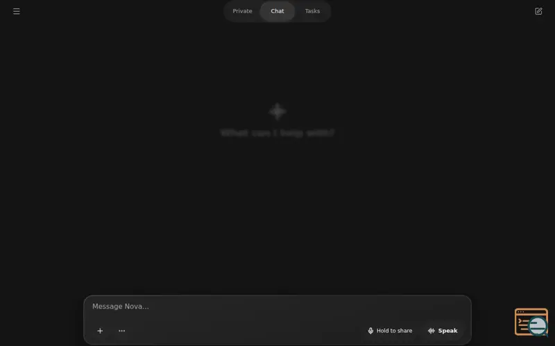 Screenshot of Nova by Altura, a launch using Infura