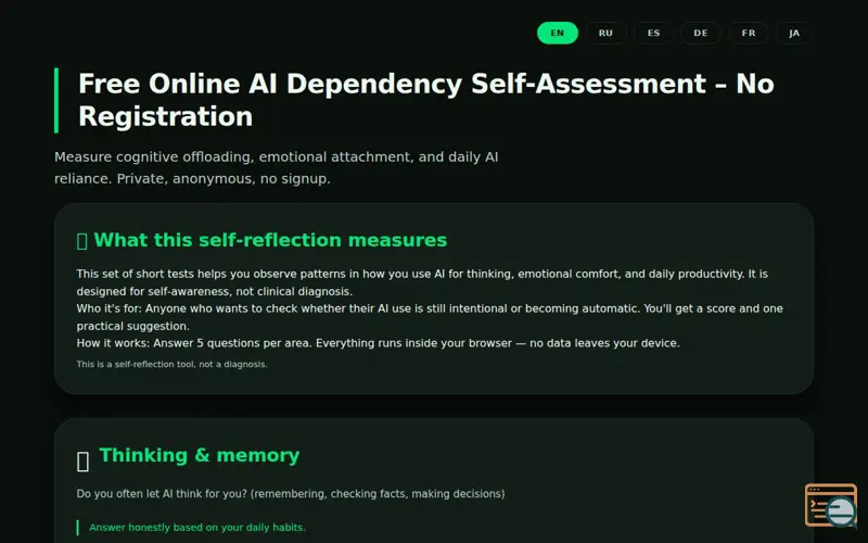 Screenshot of Mind-OS