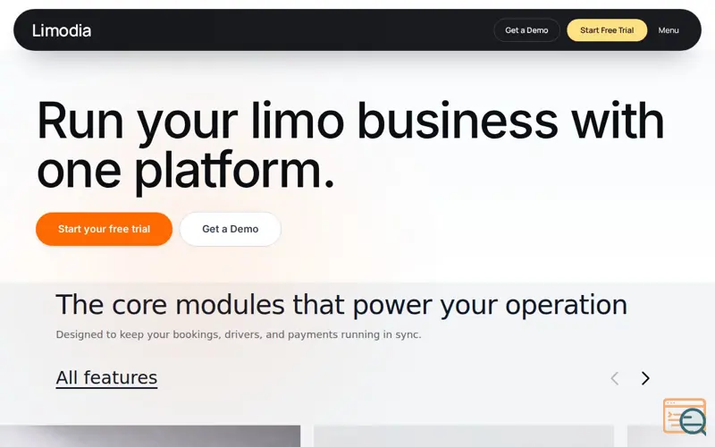Screenshot of Limodia 