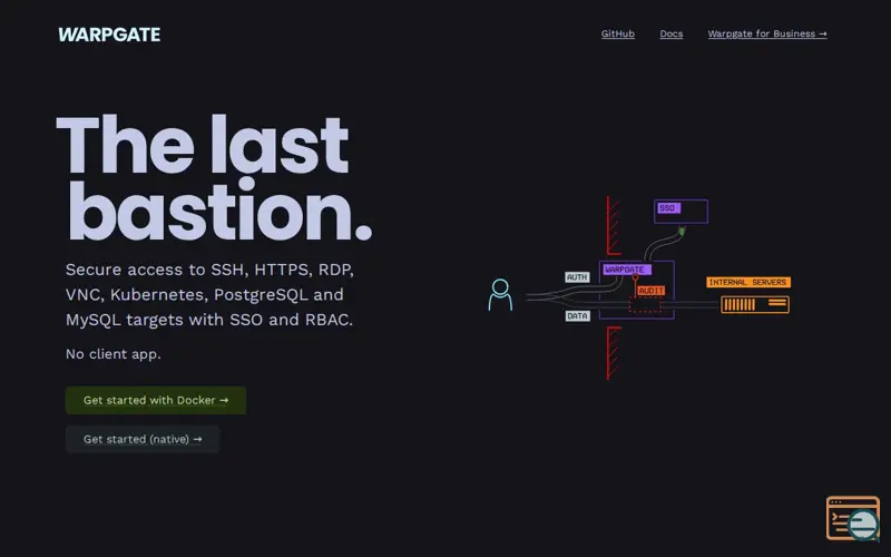 Screenshot of Warpgate