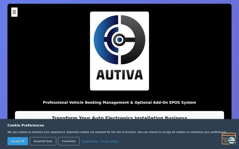 Screenshot of Autiva