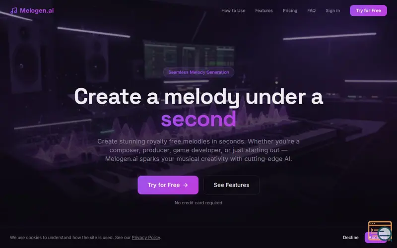 Screenshot of Melogen