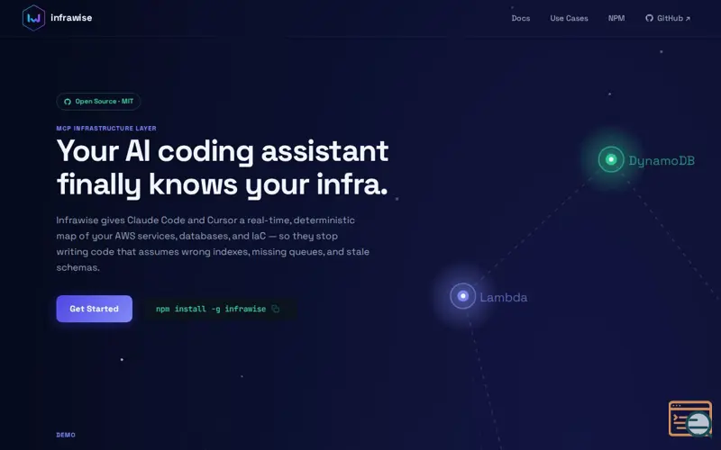 Screenshot of Infrawise