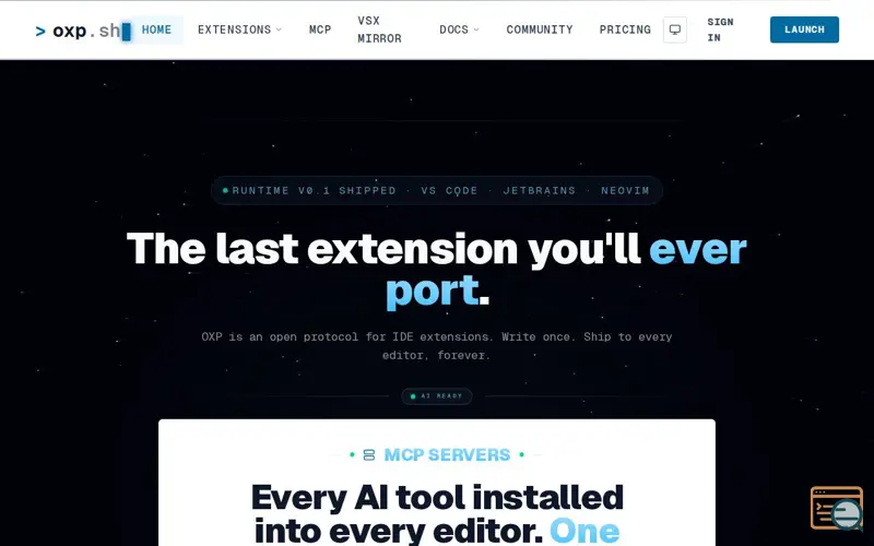 Screenshot of Oxp