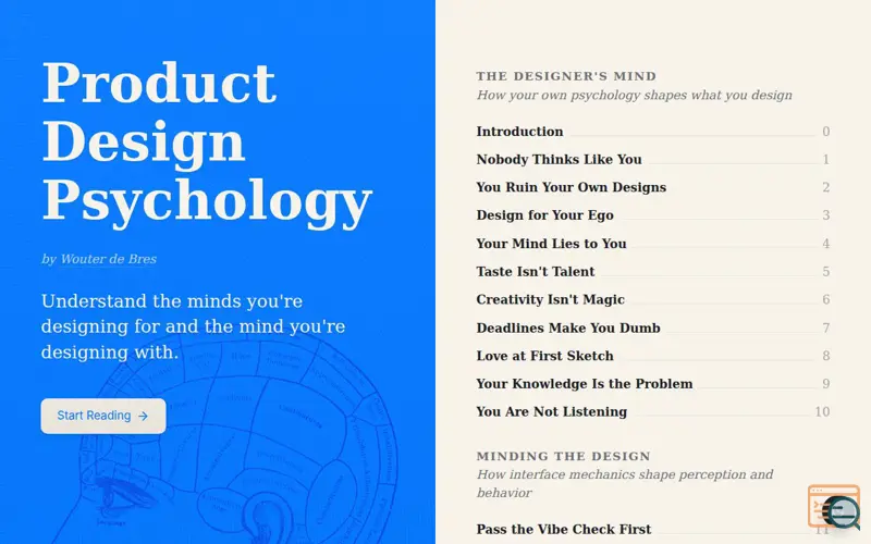 Screenshot of Productdesignpsychology