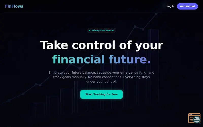 Screenshot of FinFlows