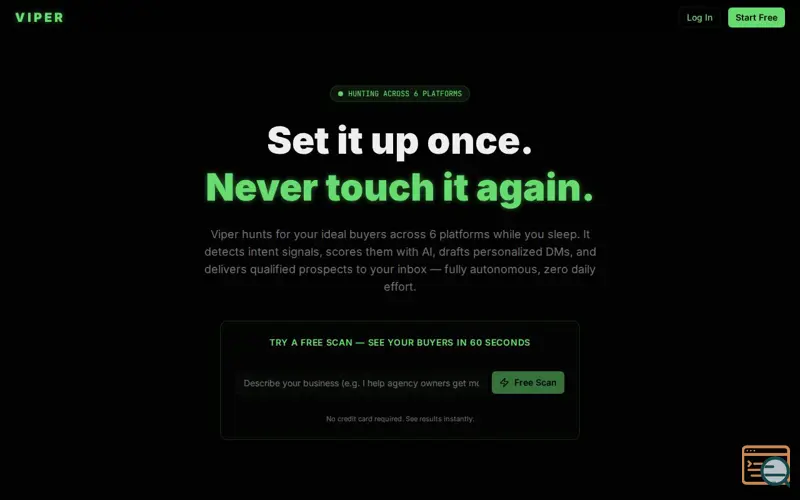 Screenshot of Viper