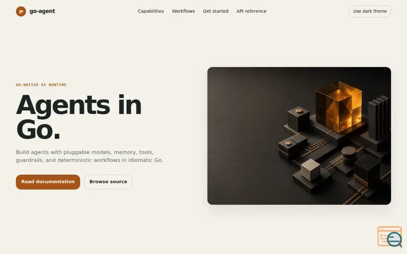 Screenshot of go-agent