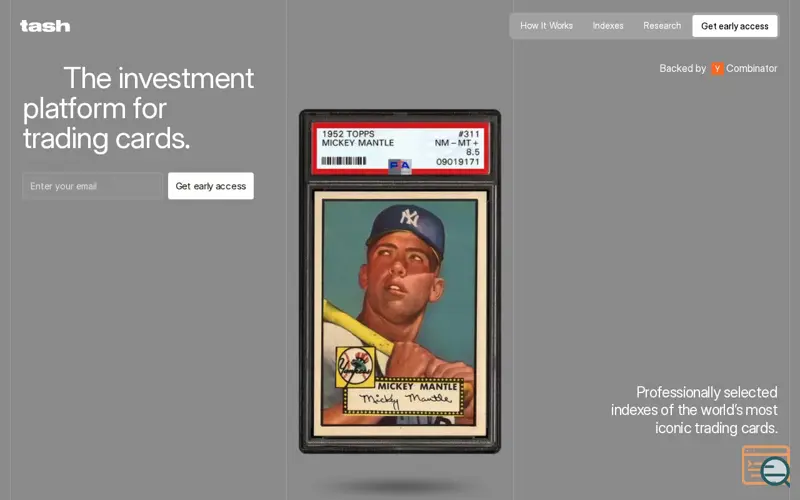 Screenshot of tash