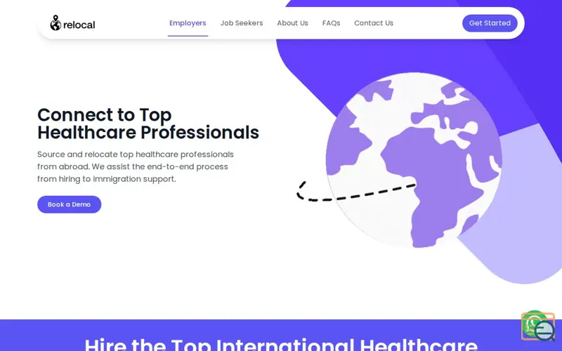 Screenshot of Relocal