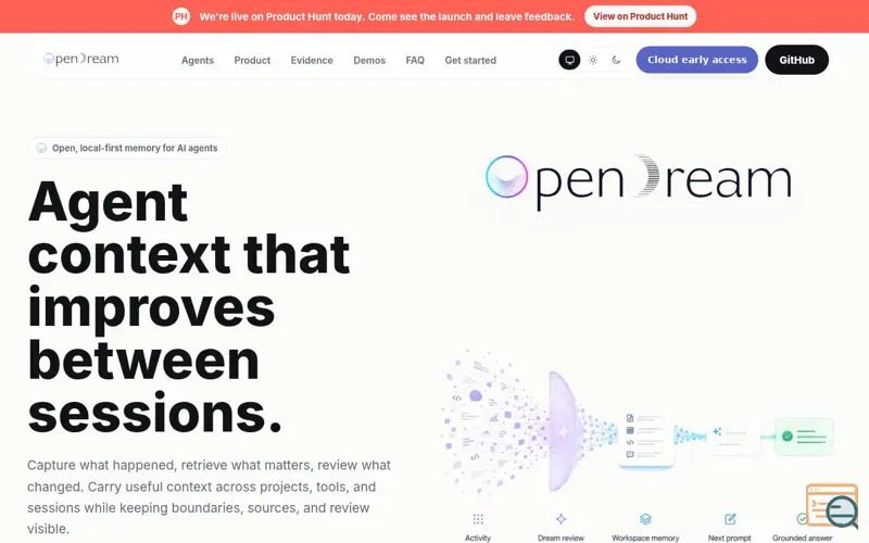 Screenshot of OpenDream