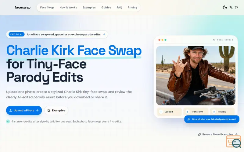 Screenshot of faceswap
