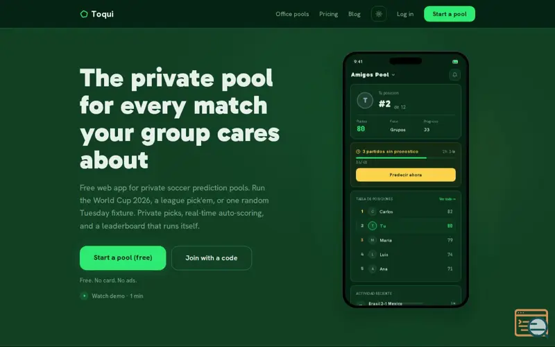 Screenshot of Toqui