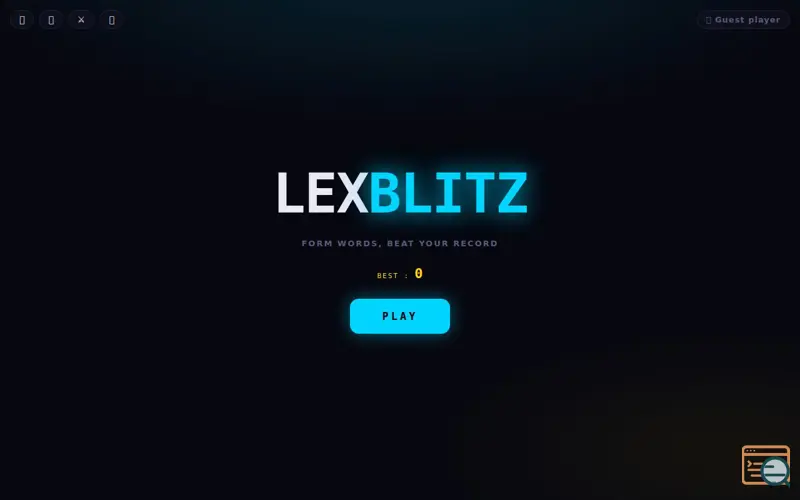Screenshot of LexBlitz - Letters game