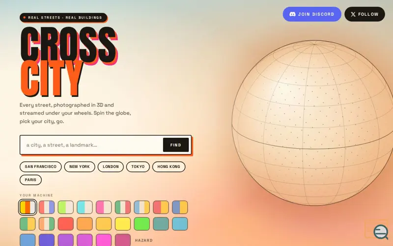 Screenshot of Crosscity