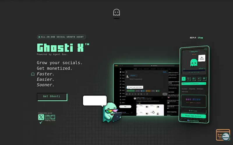 Screenshot of Ghosti X