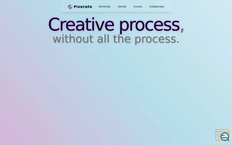 Screenshot of Pixerate