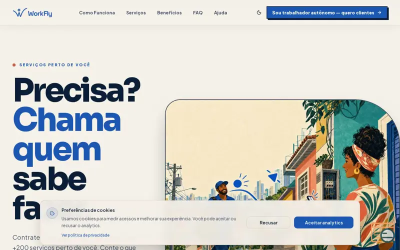 Screenshot of Workfly