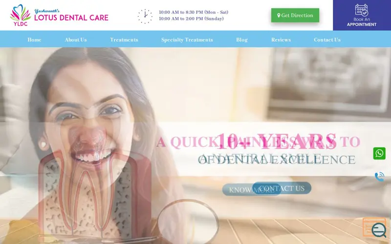 Screenshot of Best Dentist in Vijayawada