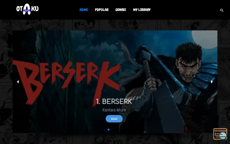 Screenshot of OTAKUADDA