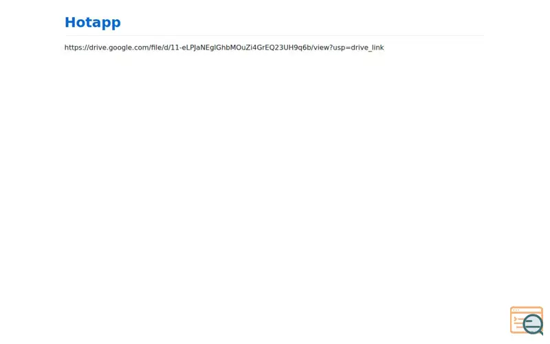 Screenshot of Hotapp