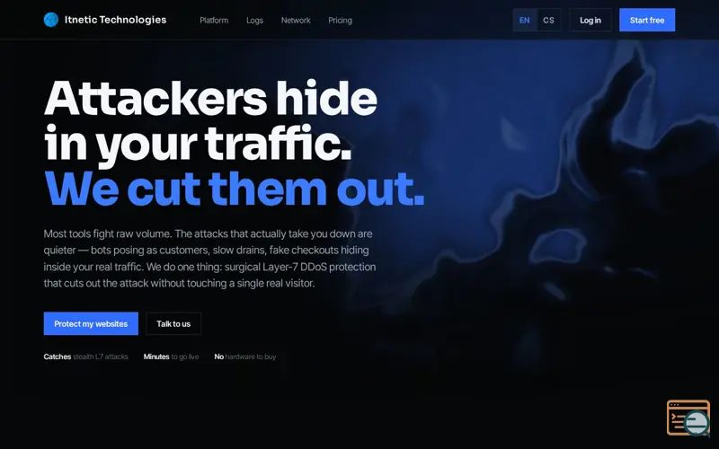 Screenshot of Itnetic Technologies