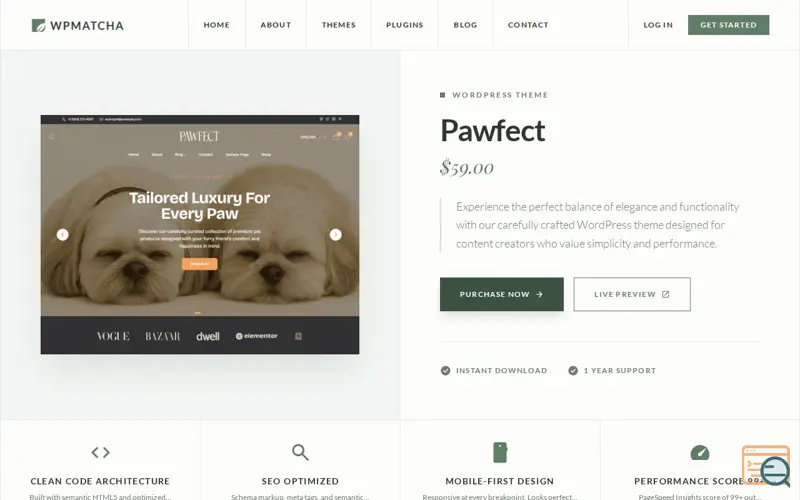 Screenshot of Pawfect