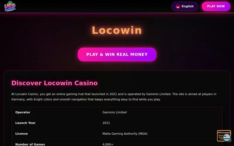 Screenshot of Locowin