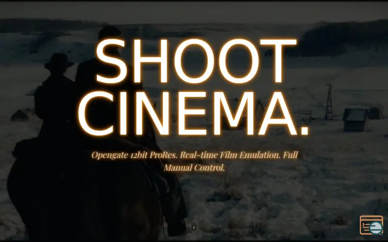 Screenshot of Helios Pro Camera