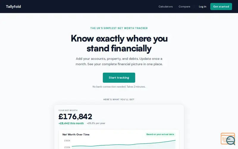 Screenshot of Tallyfold