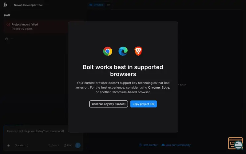 Screenshot of Novap