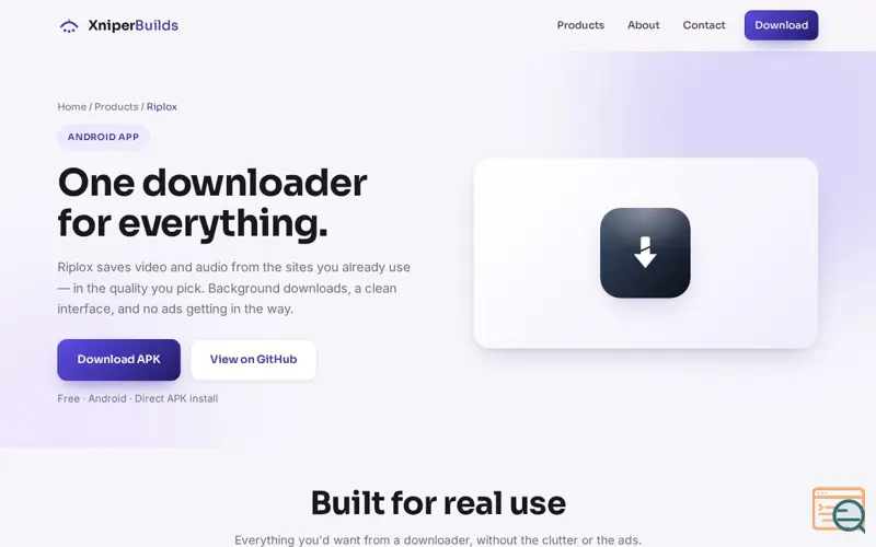 Screenshot of Riplox