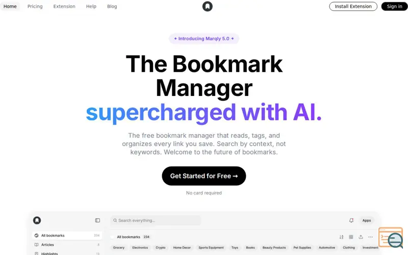 Screenshot of Marqly 5.0
