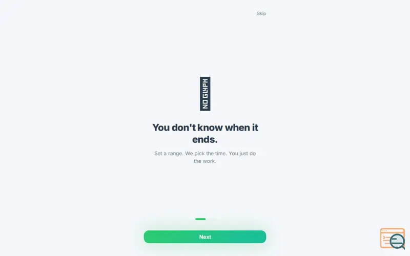 Screenshot of Spin Timer