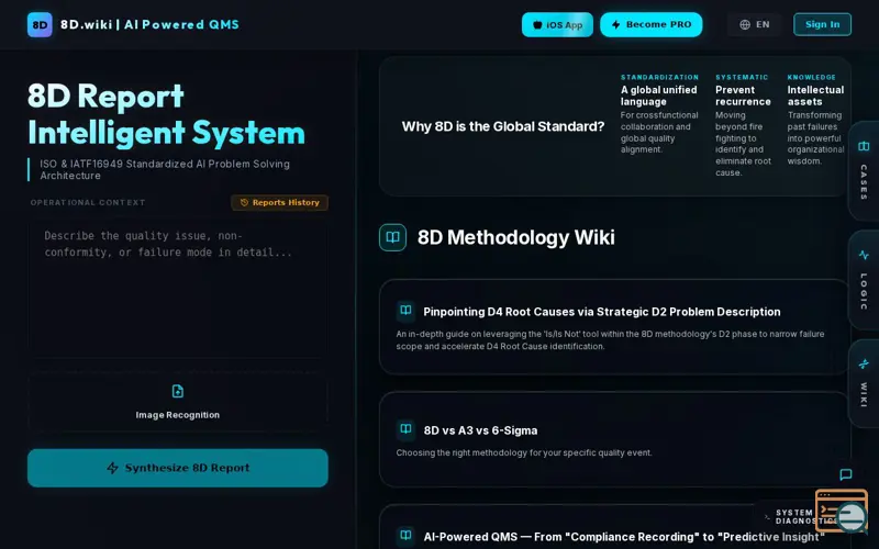 Screenshot of 8D.wiki