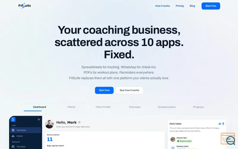 Screenshot of Fitsuite
