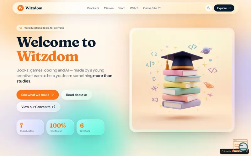Screenshot of Witzdom 