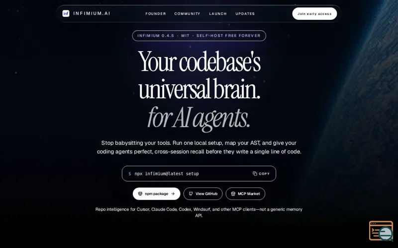 Screenshot of Infimium