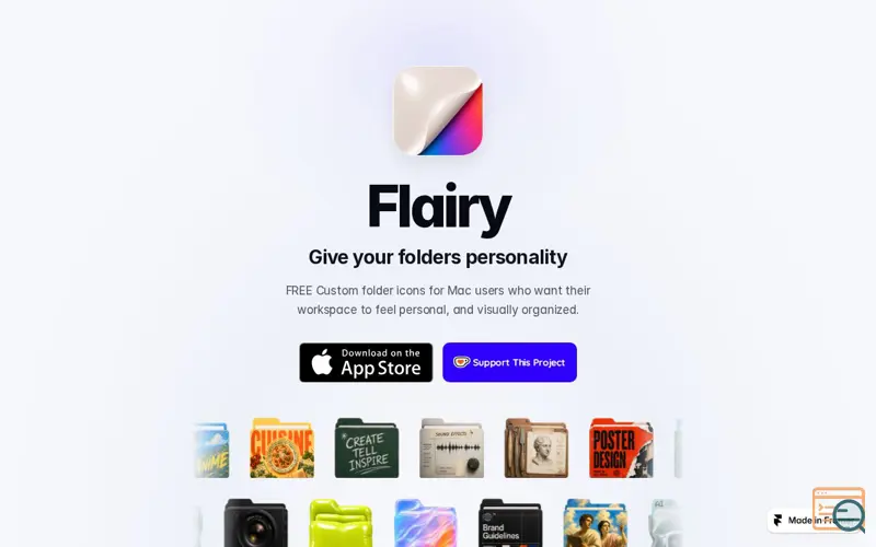 Screenshot of Flairy