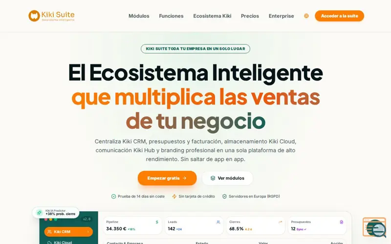 Screenshot of Kiki Suite