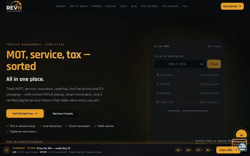 Screenshot of Revn