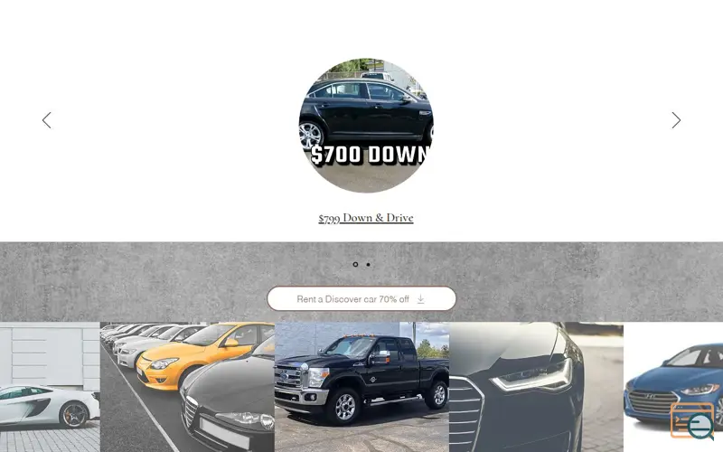 Screenshot of Ojaycars