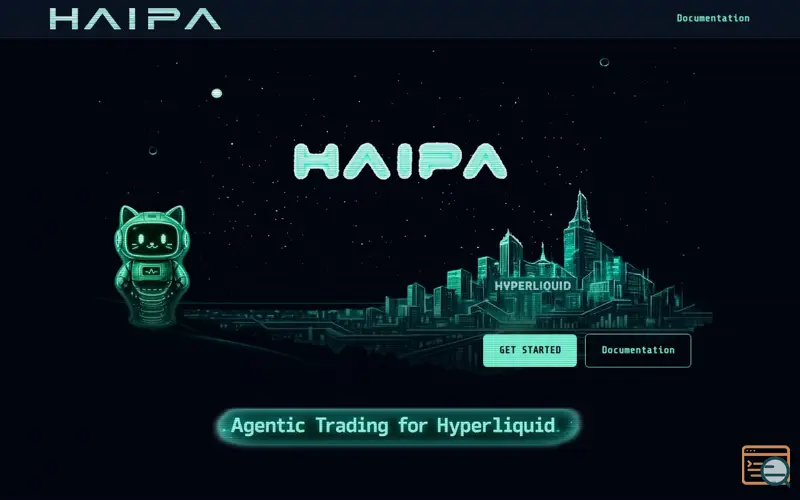 Screenshot of HAIPA beta launch