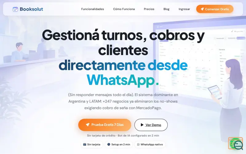Screenshot of Booksolut