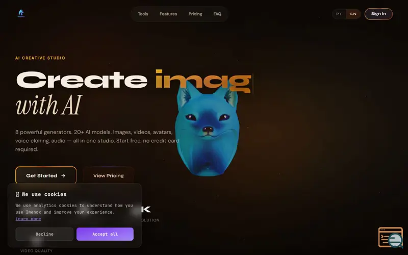 Screenshot of Imenox