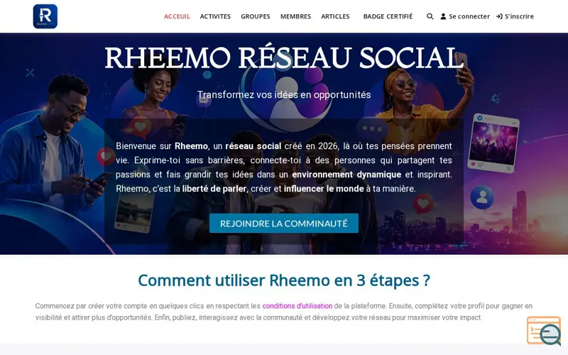 Screenshot of rheemo.com